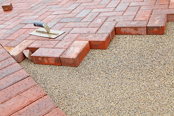 Driveway paver landscaping integration